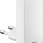 Goobay Φορτιστής Χωρίς Καλώδιο GaN με Θύρα USB-A και Θύρα USB-C 65W Power Delivery Λευκός (75724)