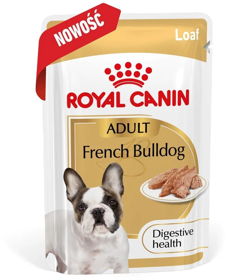 20260609165550_royal_canin_french_bulldog_ygri_trofi_skylon_se_fakelaki_me_kreas_12x85gr.jpeg Royal Canin French Bulldog Υγρή Τροφή Σκύλων σε Φακελάκι με Κρέας 12x85gr - Image 1