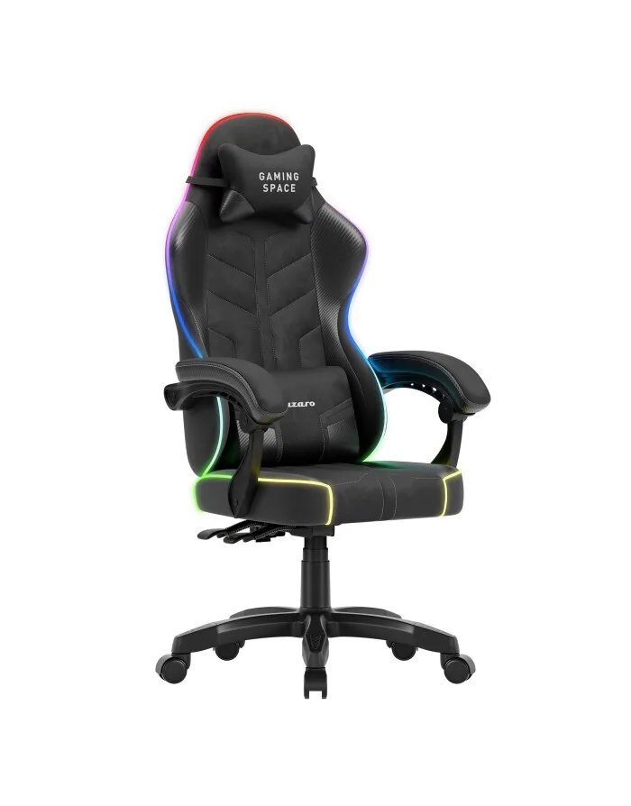 20260610113735_huzaro_force_2_7_yfasmatini_karekla_gaming_me_rgb_fotismo_mayri.jpeg Huzaro Force 2.7 Υφασμάτινη Καρέκλα Gaming με RGB Φωτισμό Μαύρη - Image 1