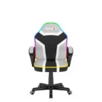 Huzaro Ranger 1.0 Καρέκλα Gaming Δερματίνης με RGB Φωτισμό Black / Grey