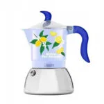 Bialetti Ηλεκτρικό Μπρίκι Espresso Inox Μπλε