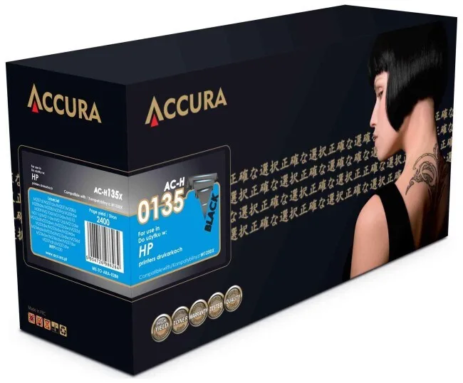 Accura Συμβατό Toner για Laser Εκτυπωτή HP Μαύρο με Chip - Image 1