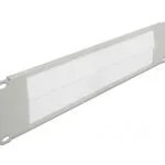 Delock 19" Καλωδιακή Διαχείριση Βούρτσας 2 He Γκρι Mpn 66536