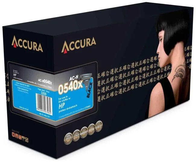 Accura Συμβατό Toner για Laser Εκτυπωτή HP Hp No. 203x Μαύρο - Image 1
