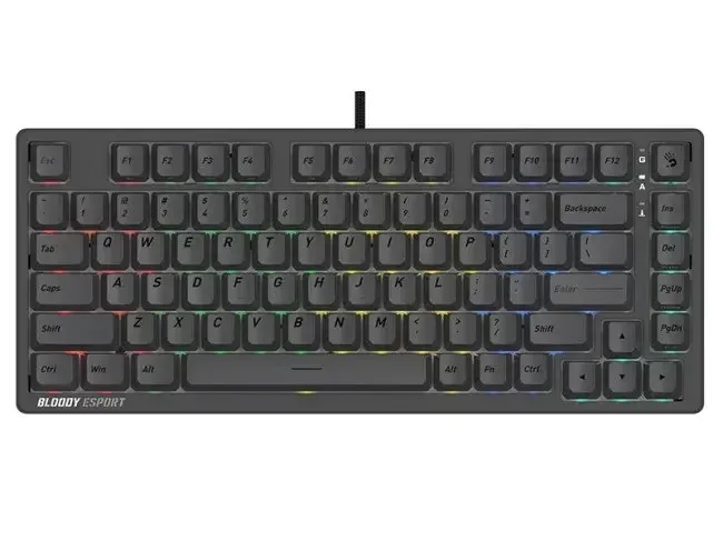 20260612113605_a4tech_bloody_ms76_iall_effect_gaming_pliktrologio_75_me_magnetic_diakoptes_kai_rgb_fotismo_international_english_iron_grey.jpeg A4Tech Bloody MS76 Ηall Effect Gaming Πληκτρολόγιο 75% με Magnetic διακόπτες και RGB φωτισμό (International English) Iron Grey - Image 1