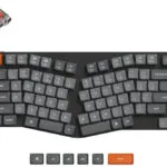 Keychron K15M-A1 Max Alice Layout K15M-H1 Ασύρματο Gaming Μηχανικό Πληκτρολόγιο 75% με Gateron Low Profile Red διακόπτες και RGB φωτισμό (Αγγλικό US)