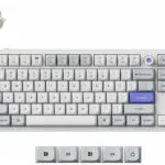 Keychron Q3 HE Q3HW-P1 Ασύρματο Gaming Μηχανικό Πληκτρολόγιο Tenkeyless με Magnetic διακόπτες και RGB φωτισμό (International English) Carbon Black