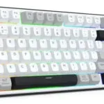 Redragon Aria Pro K527 Ασύρματο Gaming Πληκτρολόγιο με RGB φωτισμό (International English)