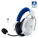 Razer BlackShark V3 X Hyperspeed for Playstation Ασύρματο Over Ear Gaming Headset με σύνδεση Bluetooth / USB Λευκό for PS4 / PS5