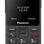 Panasonic KX-TU260 Single SIM Κινητό με Μεγάλα Κουμπιά Μαύρο