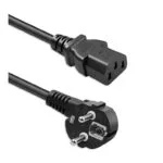 Qoltec Schuko - IEC C13 Cable 1.8m Μαύρο KKQTKKBZ0200
