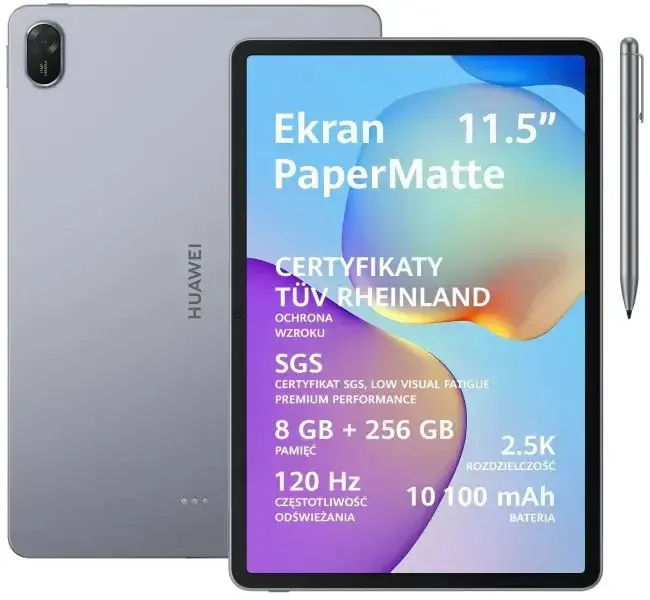 Huawei MatePad 2025 11.5" Tablet (6GB/256GB/Huawei M-Pencil) Γκρι - Image 1