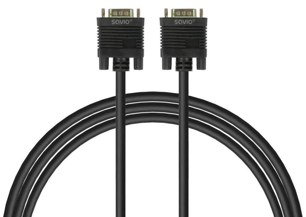 20260615125221_savio_cable_vga_male_vga_male_mayro_1_8m.jpeg Savio Cable VGA male - VGA male Μαύρο 1.8m - Image 1
