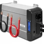 Qoltec Inverter Αυτοκινήτου Καθαρού Ημιτόνου 1000W για Μετατροπή 12V DC σε 230V AC