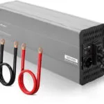 Qoltec Μετατροπέας Τάσης Pure Sine Wave 12v 230v 3000w 6000w Lcd Usb Usb-c Συμβατός Lifepo4 Agm Gel
