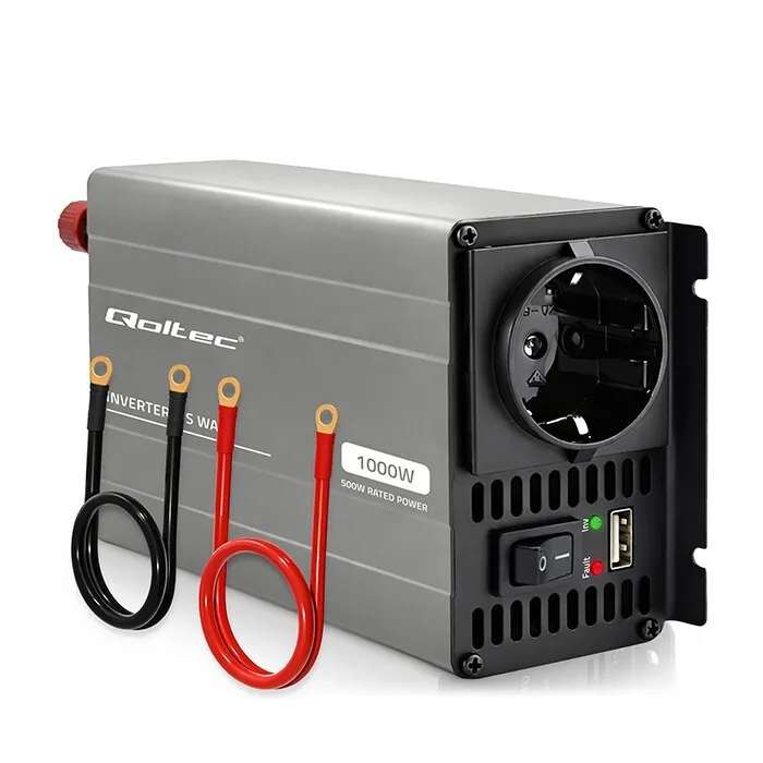 20260615154149_qoltec_inverter_aytokinitou_500w_gia_metatropi_12v_dc_se_230v_ac.jpeg Qoltec Inverter Αυτοκινήτου 500W για Μετατροπή 12V DC σε 230V AC - Image 1