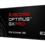 Sandisk GX PRO 8100 SSD 1TB με σύνδεση PCI Express 5.0