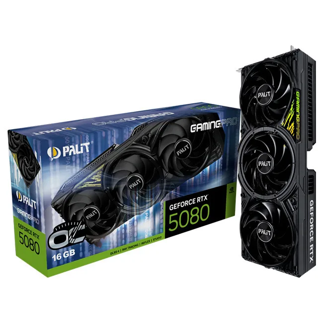 20260617144016_palit_geforce_rtx_5080_rev_1_0_16gb_gddr7_karta_grafikon_ne75080s19t2_gb2031y.jpeg Palit GeForce RTX 5080 rev. 1.0 16GB GDDR7 Κάρτα Γραφικών NE75080S19T2-GB2031Y - Image 1