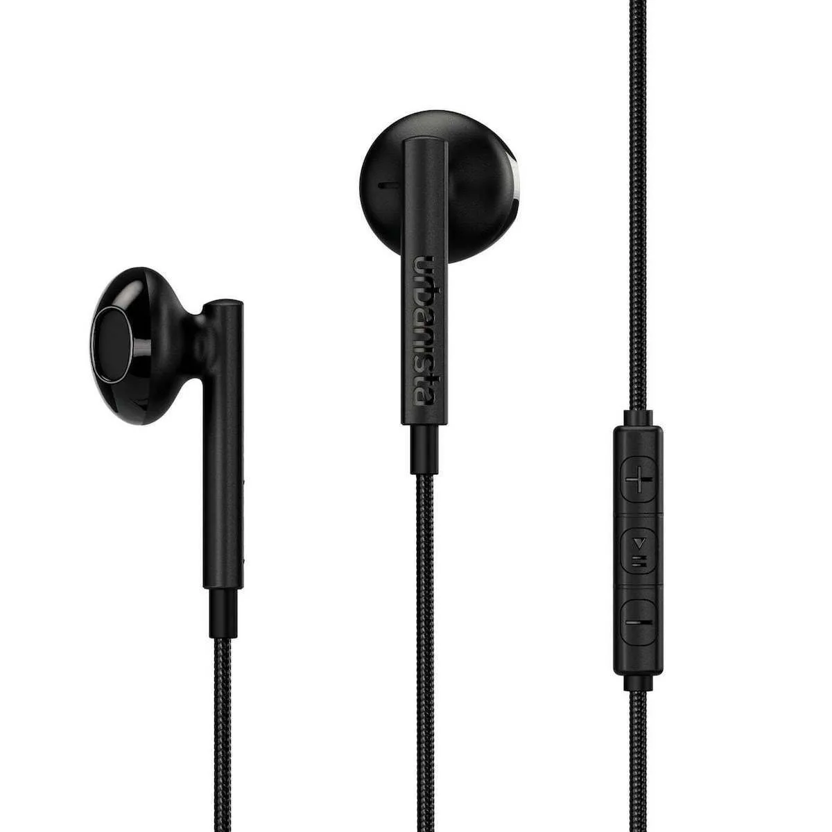 Urbanista San Francisco 2 Earbuds Handsfree Ακουστικά με Βύσμα 3.5mm Μαύρο - Image 1