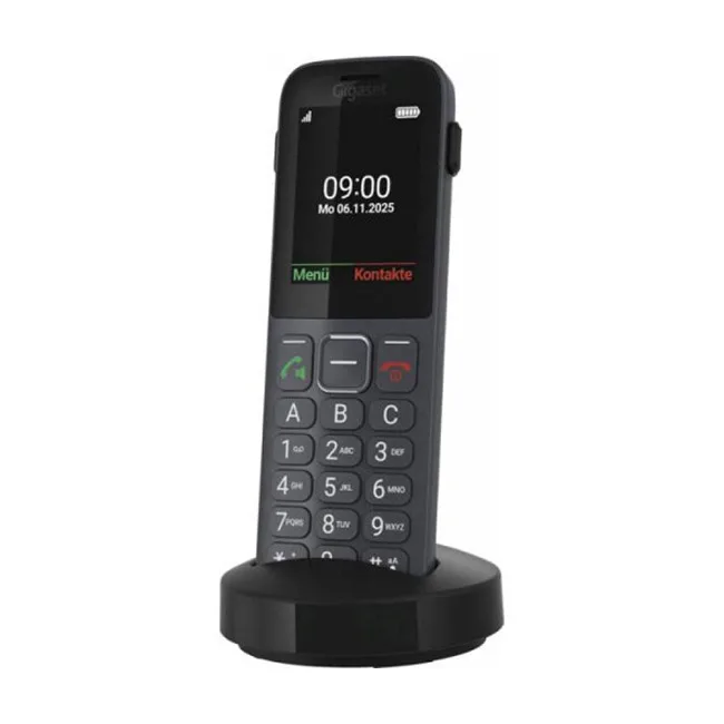 Gigaset Ip Τηλέφωνο Comfort 600 Sim Black S30853-h1236-r101 - Image 1