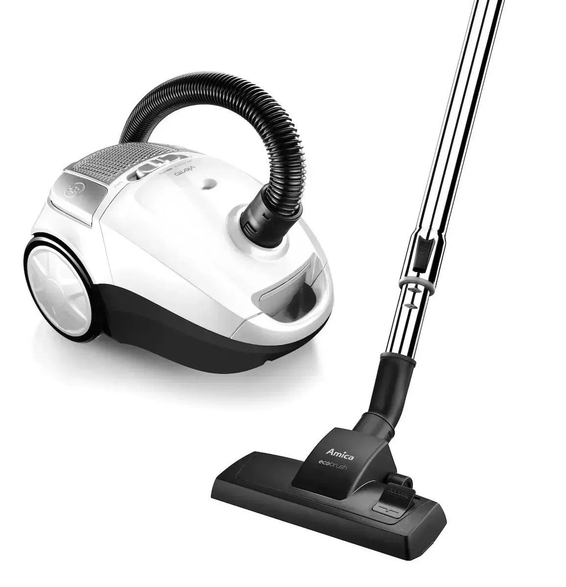 Amica VI 2032 Ηλεκτρική Σκούπα 900W με Σακούλα 2.5lt Λευκή - Image 1