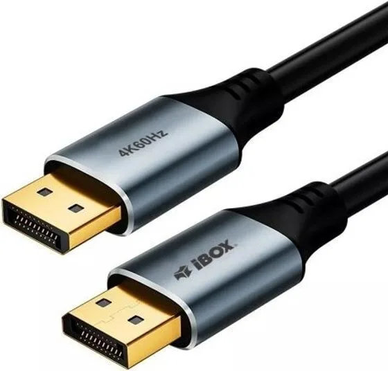20260618103954_ibox_cable_hdmi_male_hdmi_male_2m_asimi.jpeg iBox Cable HDMI male - HDMI male 2m Ασημί - Image 1