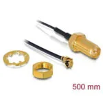 DeLock Antenna Καλώδιο - MHF 0.5m 88408 1τμχ
