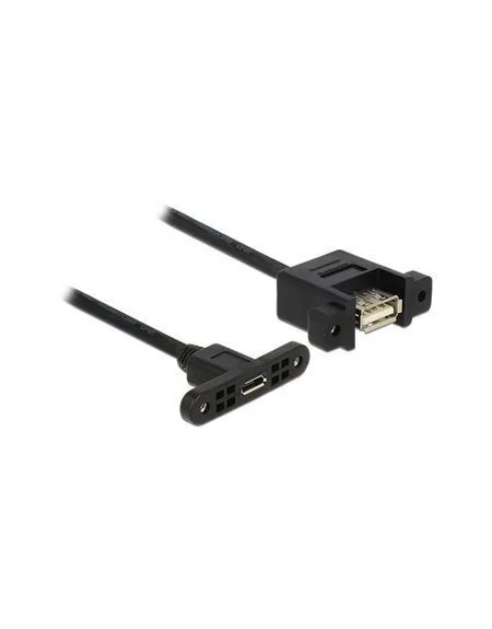 20260618111006_delock_regular_usb_2_0_to_micro_usb_cable_mayro_1m_85110_1tmch.jpeg DeLock Regular USB 2.0 to micro USB Cable Μαύρο 1m 85110 1τμχ - Image 1