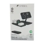 Nimble Ασύρματος Φορτιστής (Qi Pad) 15W Μαύρος (Fold)