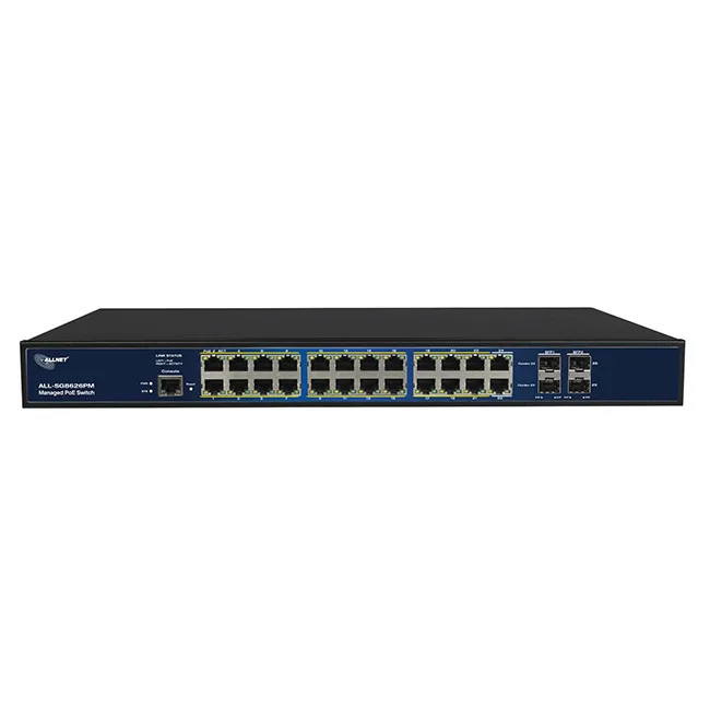 Allnet ALL-SG8626PMJ Managed L2 Switch με 24 Θύρες Gigabit (1Gbps) Ethernet - Image 1