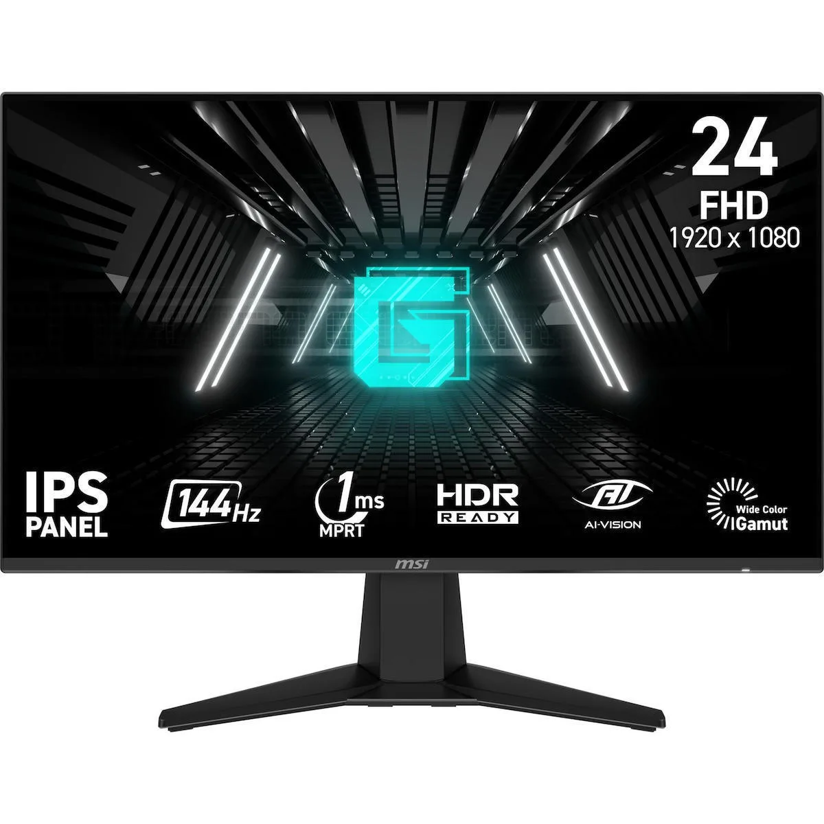 MSI G242L E14 IPS Gaming Monitor 23.8" FHD 1920x1080 144Hz με Χρόνο Απόκρισης 1ms GTG - Image 1