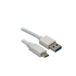 Helos USB 2.0 Cable USB-C male - USB-A Λευκό 1m 181543