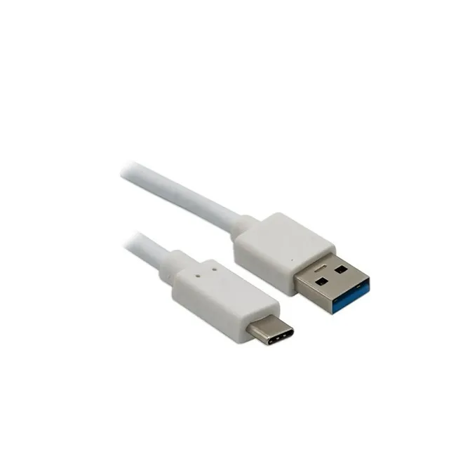 20260618172917_helos_usb_2_0_cable_usb_c_male_usb_a_leyko_1m_181543.jpeg Helos USB 2.0 Cable USB-C male - USB-A Λευκό 1m 181543 - Image 1