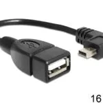 DeLock Μετατροπέας mini USB male σε USB-A female 1τμχ 83245