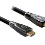 DeLock 82739 HDMI 2.0 Premium High Speed 4K 60Hz HDR Cable HDMI male - HDMI male 5m Μαύρο 82739