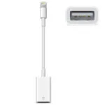 Apple MD821 Μετατροπέας Lightning male σε USB-A female Λευκό 1τμχ