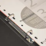 2 Ring Mechanical Document Folder Pagna Natural Kraft Paper