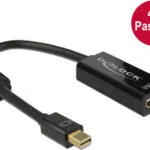 DeLock Μετατροπέας mini DisplayPort male σε HDMI female 1τμχ 62613