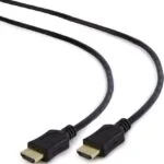 Cablexpert HDMI 1.4 High Speed 1080p 120Hz Cable HDMI male - HDMI male 4.5m Μαύρο CC-HDMI4L-15