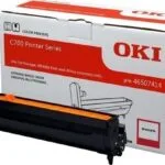 OKI 46507414 Γνήσιο Drum Laser Εκτυπωτή Ματζέντα 30000 Σελίδων