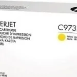 HP 645A Yellow Toner Contractual Γνήσιο Toner Laser Εκτυπωτή Κίτρινο C9732AC