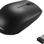 Lenovo 300 Wireless Compact Mouse Ασύρματο Mini Ποντίκι Μαύρο