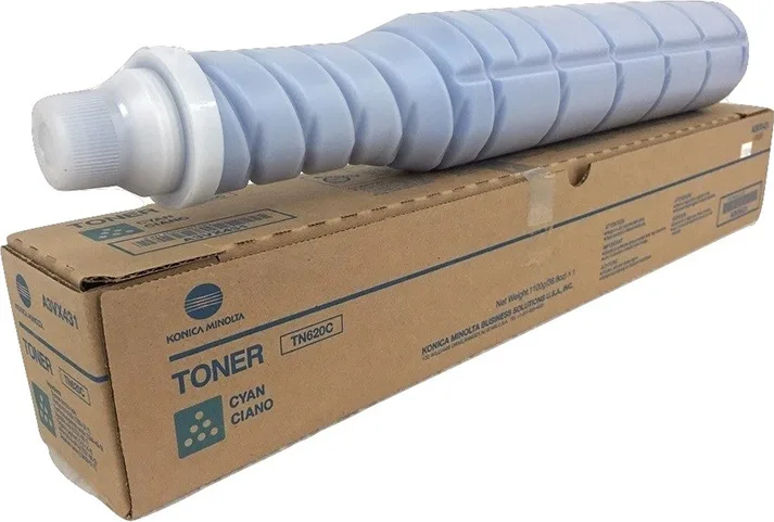 20180710111104_konica_minolta_tn_620c_cyan_toner_a3vx456.jpeg Konica Minolta TN-620C Γνήσιο Toner Laser Εκτυπωτή Κυανό 70000 Σελίδων (A3VX456) - Image 1