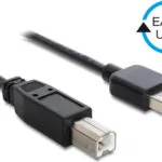 DeLock USB 2.0 Cable USB-A male - USB-B male 0.5m (83684)