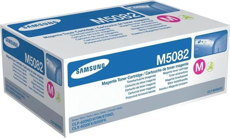 20181018114144_samsung_clt_m5082s_magenta_toner_su323a.jpeg Samsung CLT-M5082S Γνήσιο Toner Laser Εκτυπωτή Ματζέντα 2000 Σελίδων (SU323A) - Image 1