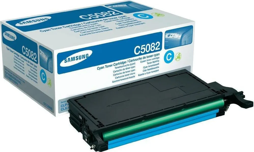20181018115654_samsung_clt_c5082s_cyan_toner_su056a.jpeg Samsung CLT-C5082S Γνήσιο Toner Laser Εκτυπωτή Κυανό 2000 Σελίδων (SU056A) - Image 1
