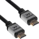 Akyga HDMI 2.0 Premium High Speed 4K 60Hz HDR Braided Cable HDMI male - HDMI male 3m Μαύρο AK-HD-30P