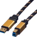 Roline USB 3.0 Cable USB-A male - USB-B male 3m (11.02.8903-10)