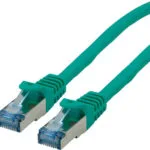 Roline S/FTP Cat.6a (Gigabit) Καλώδιο Δικτύου Ethernet 7.5m Πράσινο 21.15.2836