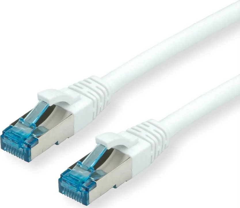 Value S/FTP Cat.6a (Gigabit) Καλώδιο Δικτύου Ethernet 20m Λευκό 21.99.1979 - Image 1